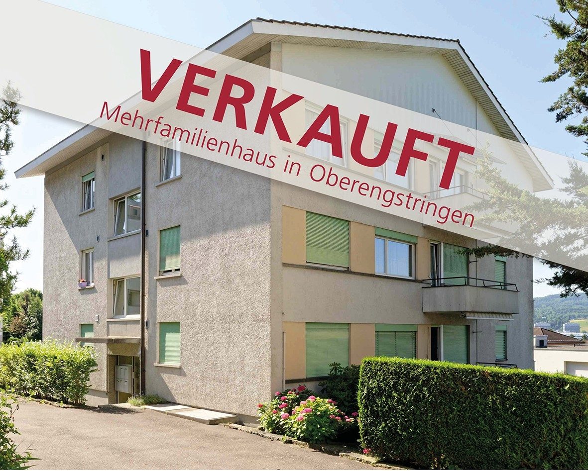 Mehrfamilienhaus mit 6 Wohnungen in 8102 Oberengstringen