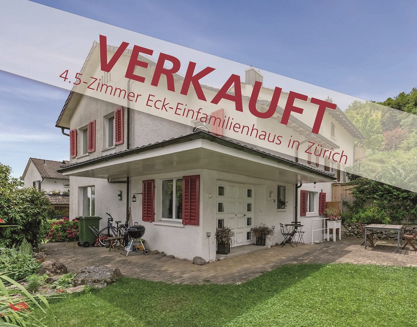 Hübsches Einfamilienhaus in 8055 Zürich-Triemli